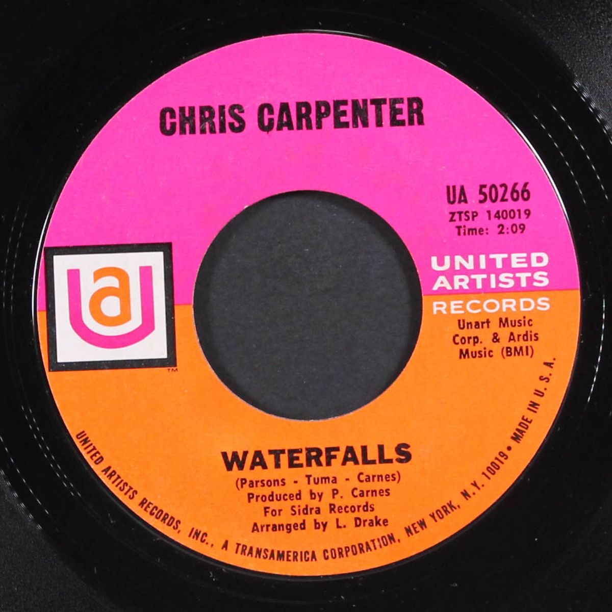 this world (is closing in on me) / waterfalls by CHRIS CARPENTER