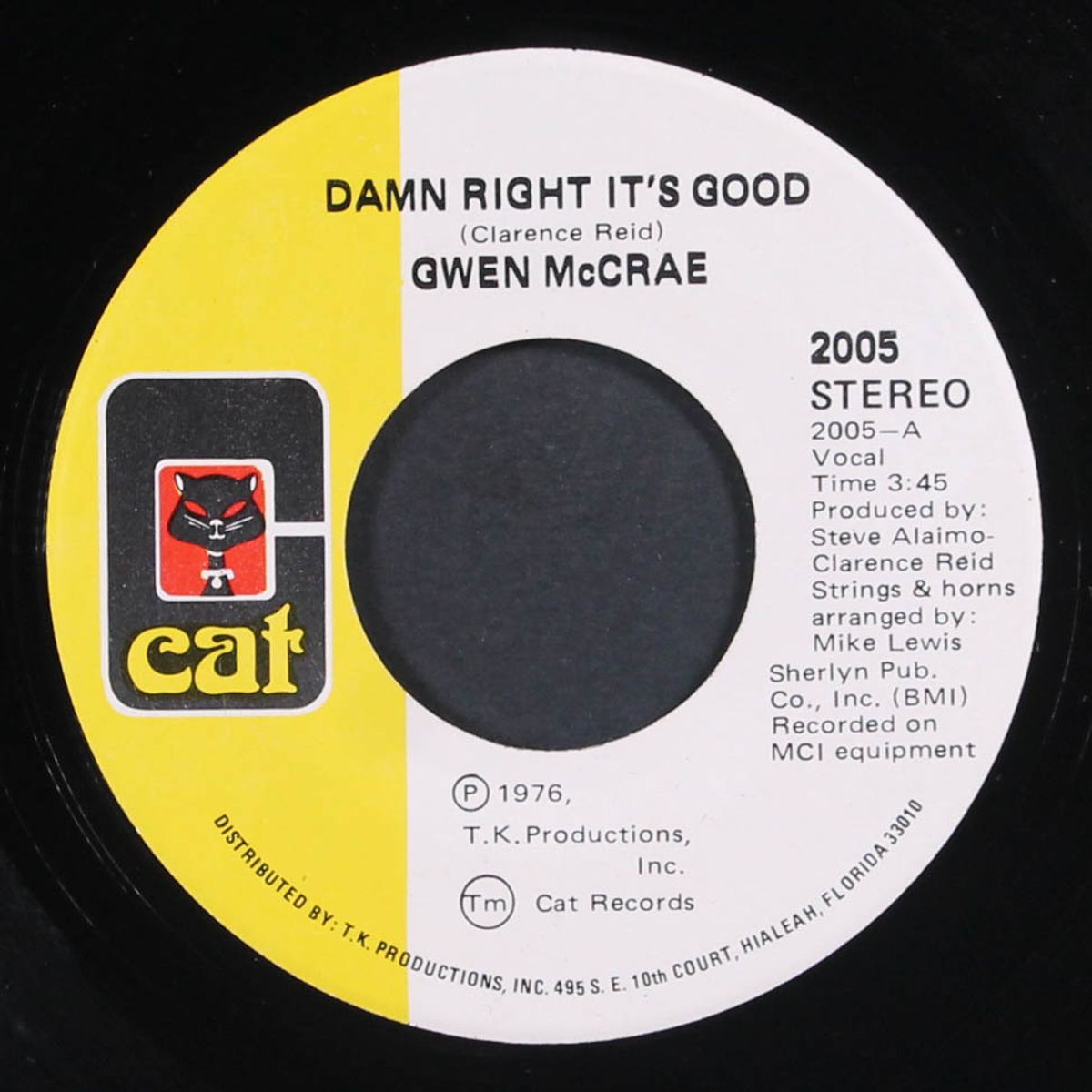 damn right it's good / love without sex by GWEN MCCRAE