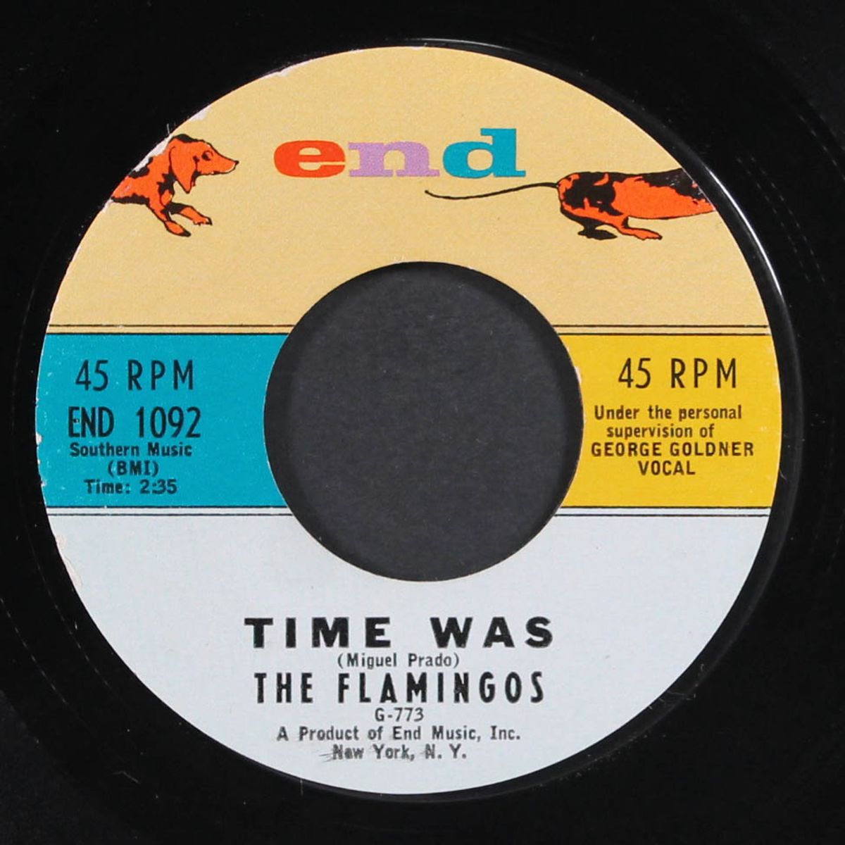 dream girl / time was by FLAMINGOS
