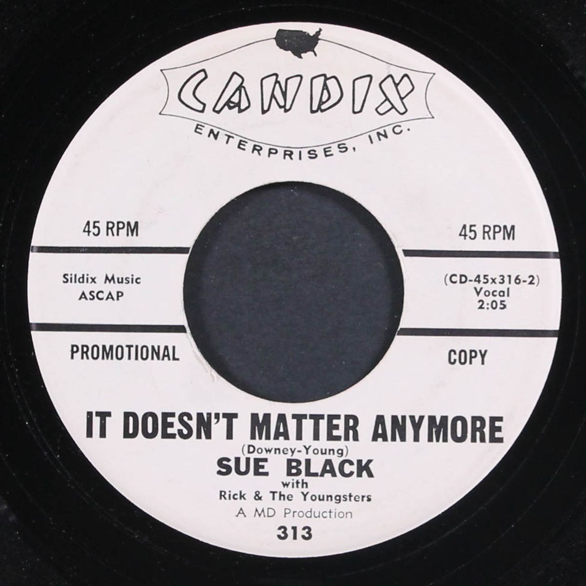 take me / it doesn't matter anymore by SUE BLACK
