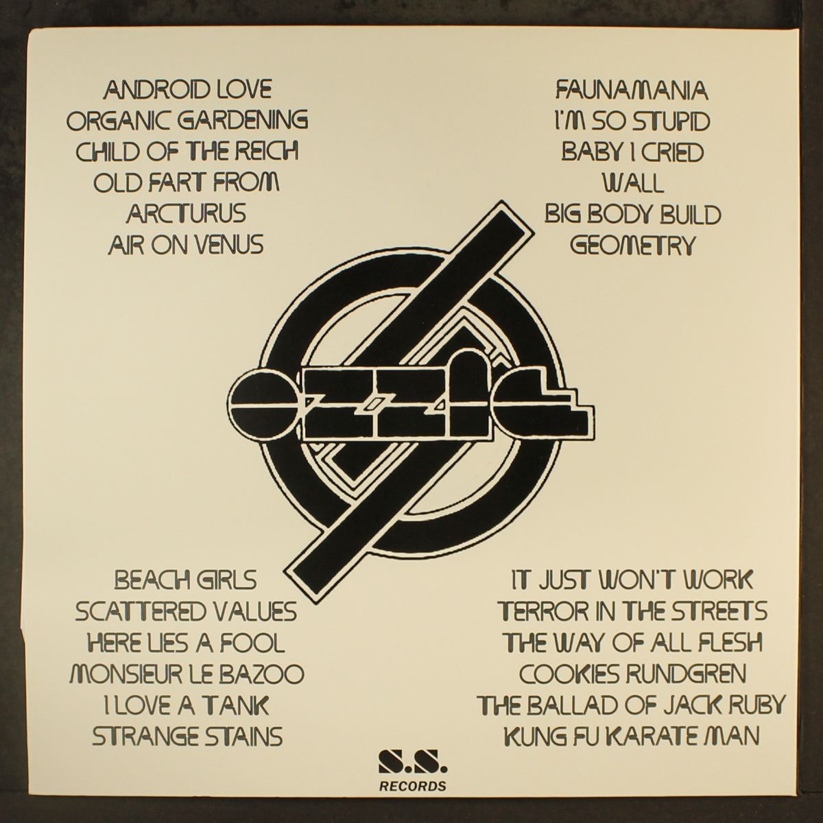 the parabolic rock 1975-1982 by OZZIE