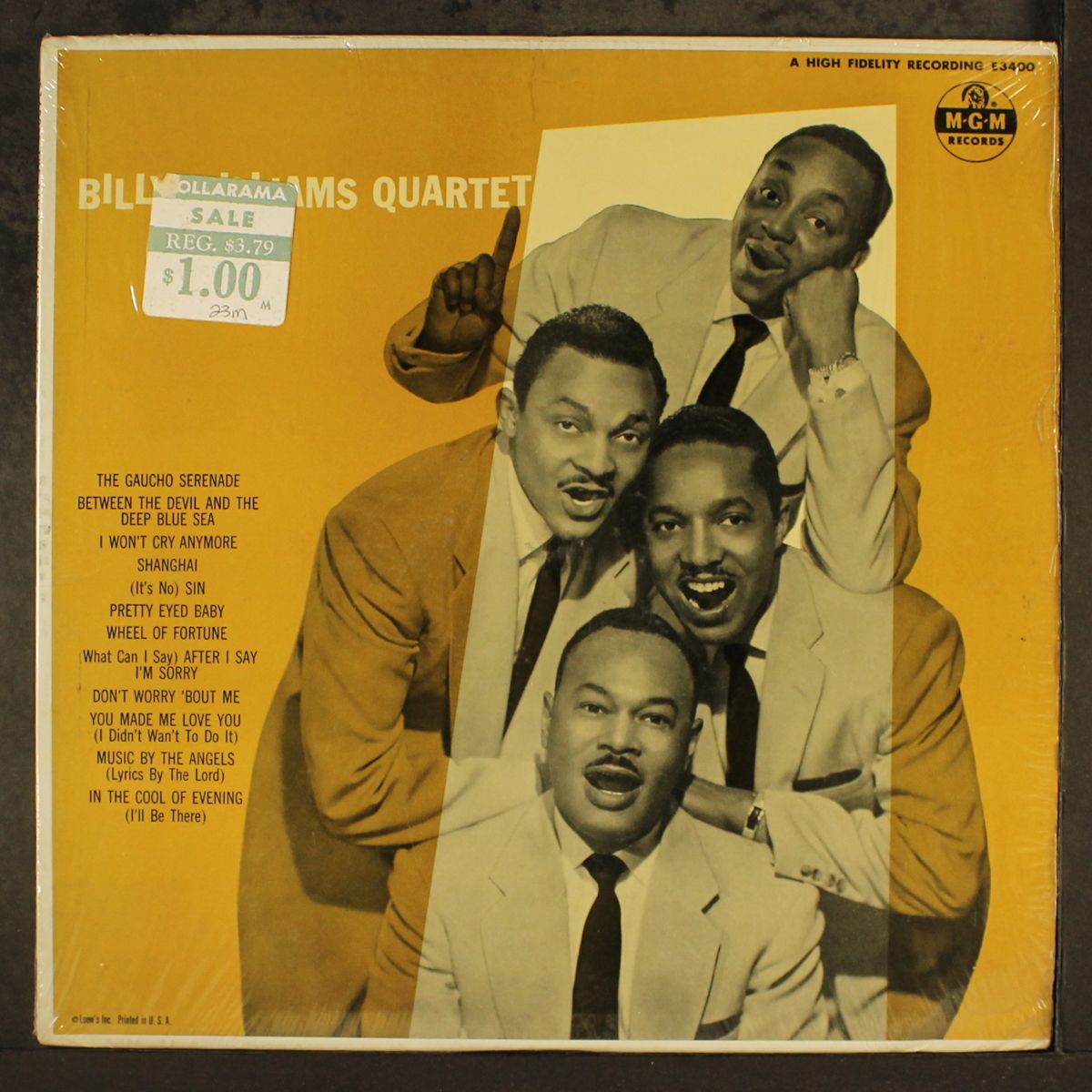 billy williams quartet by BILLY WILLIAMS QUARTET