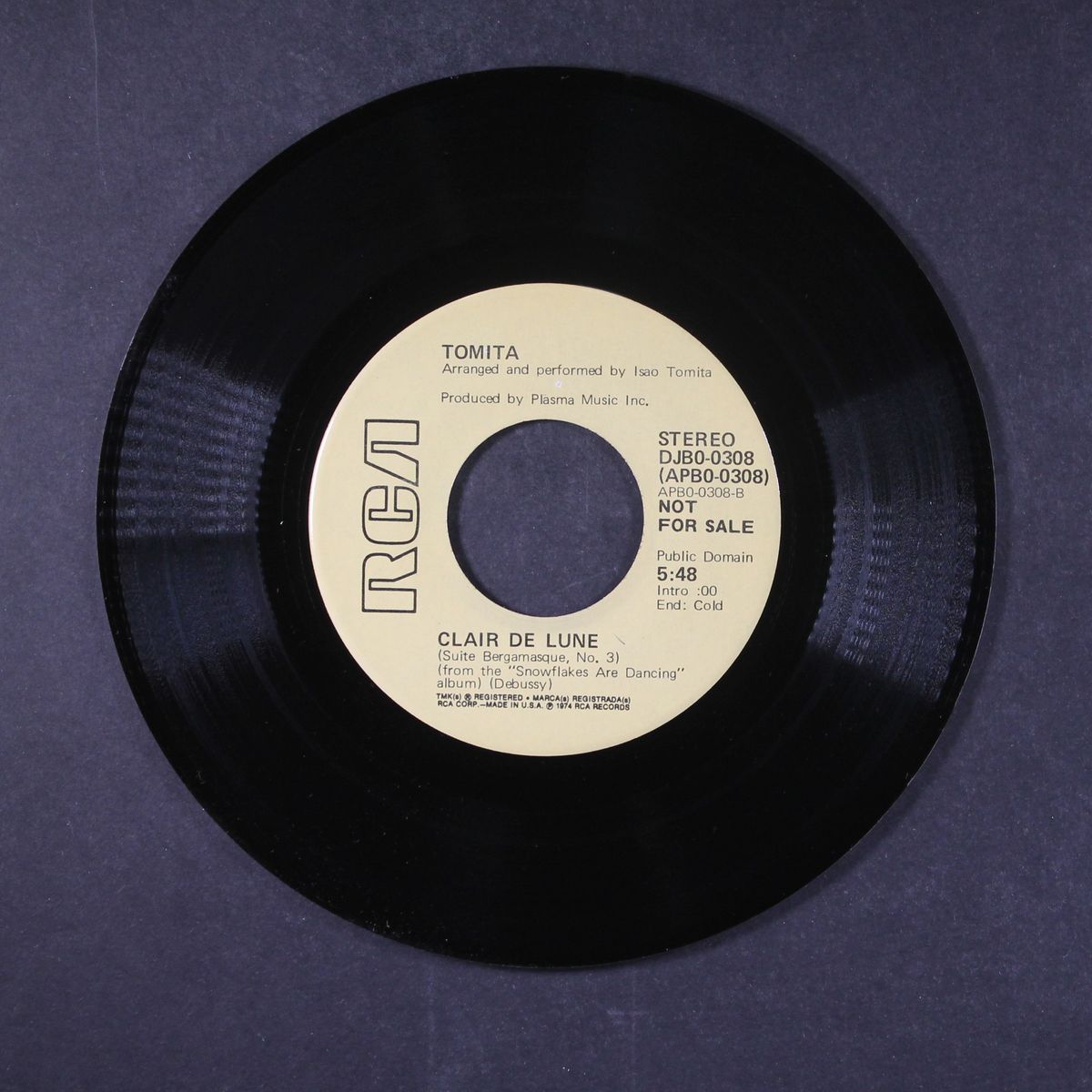 golliwog's cakewalk / clair de lune by TOMITA