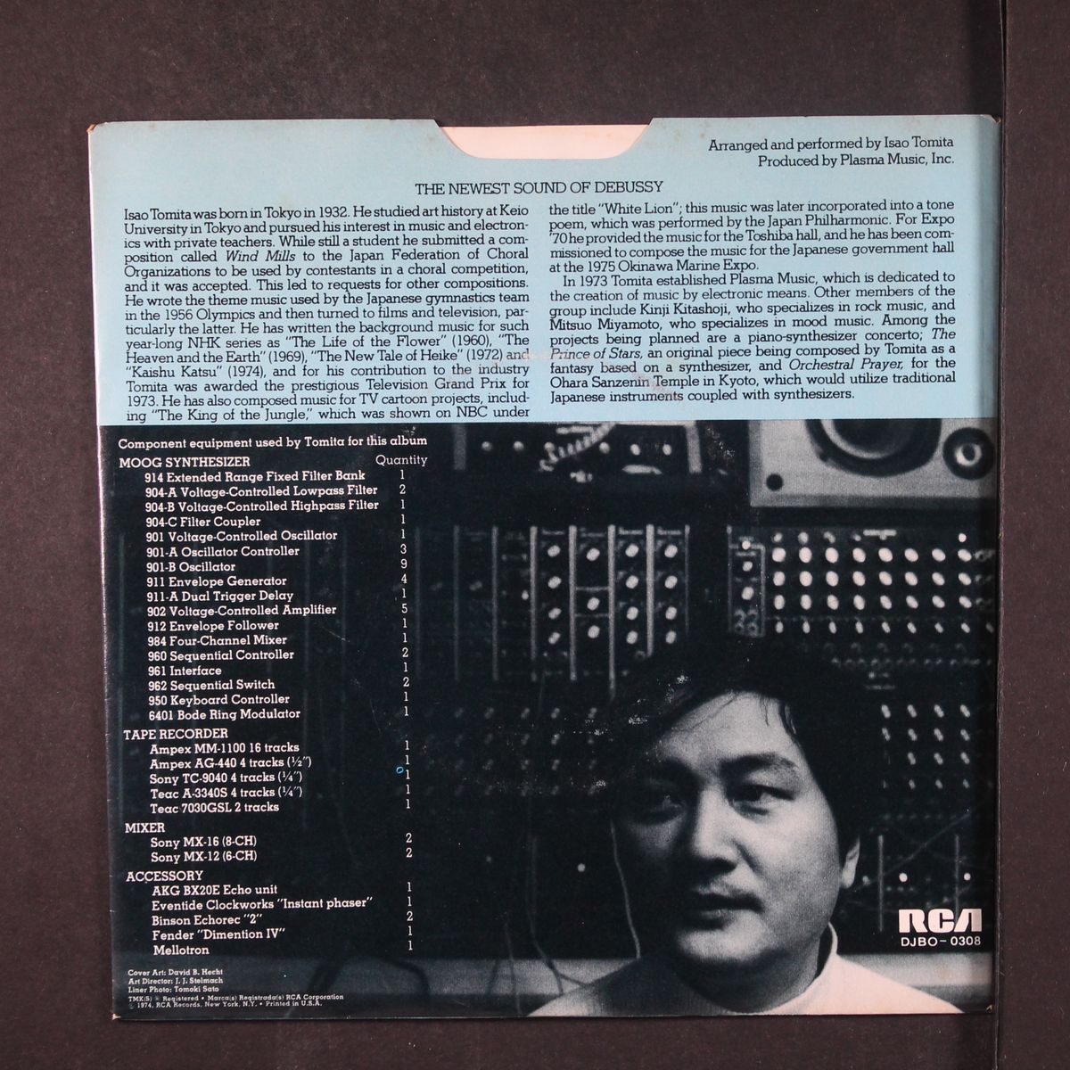 golliwog's cakewalk / clair de lune by TOMITA