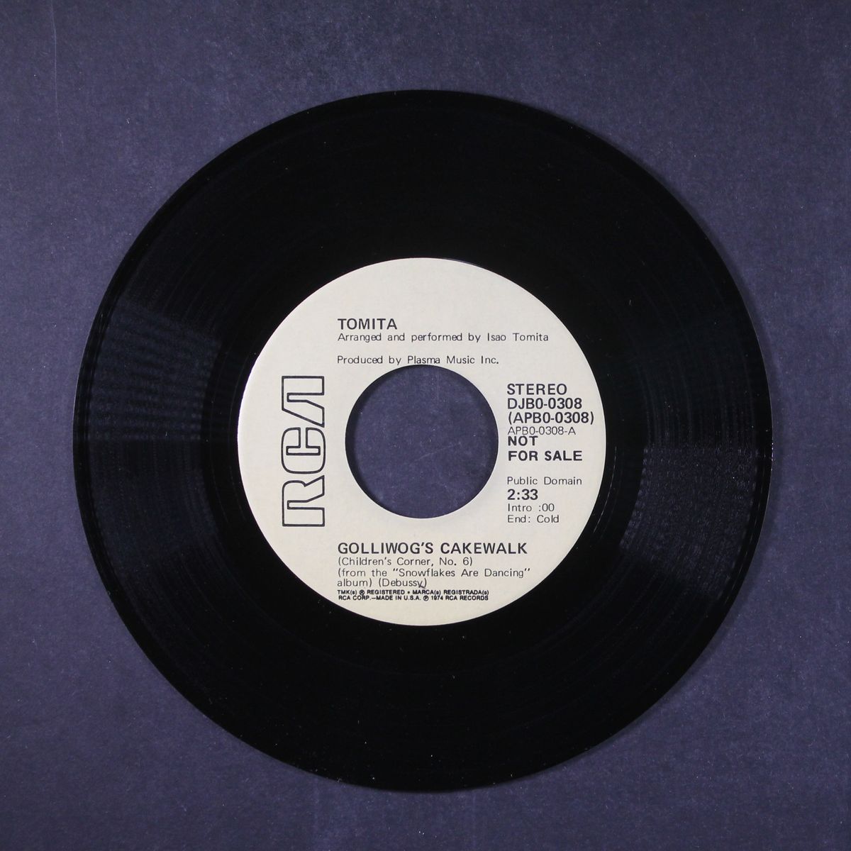 golliwog's cakewalk / clair de lune by TOMITA