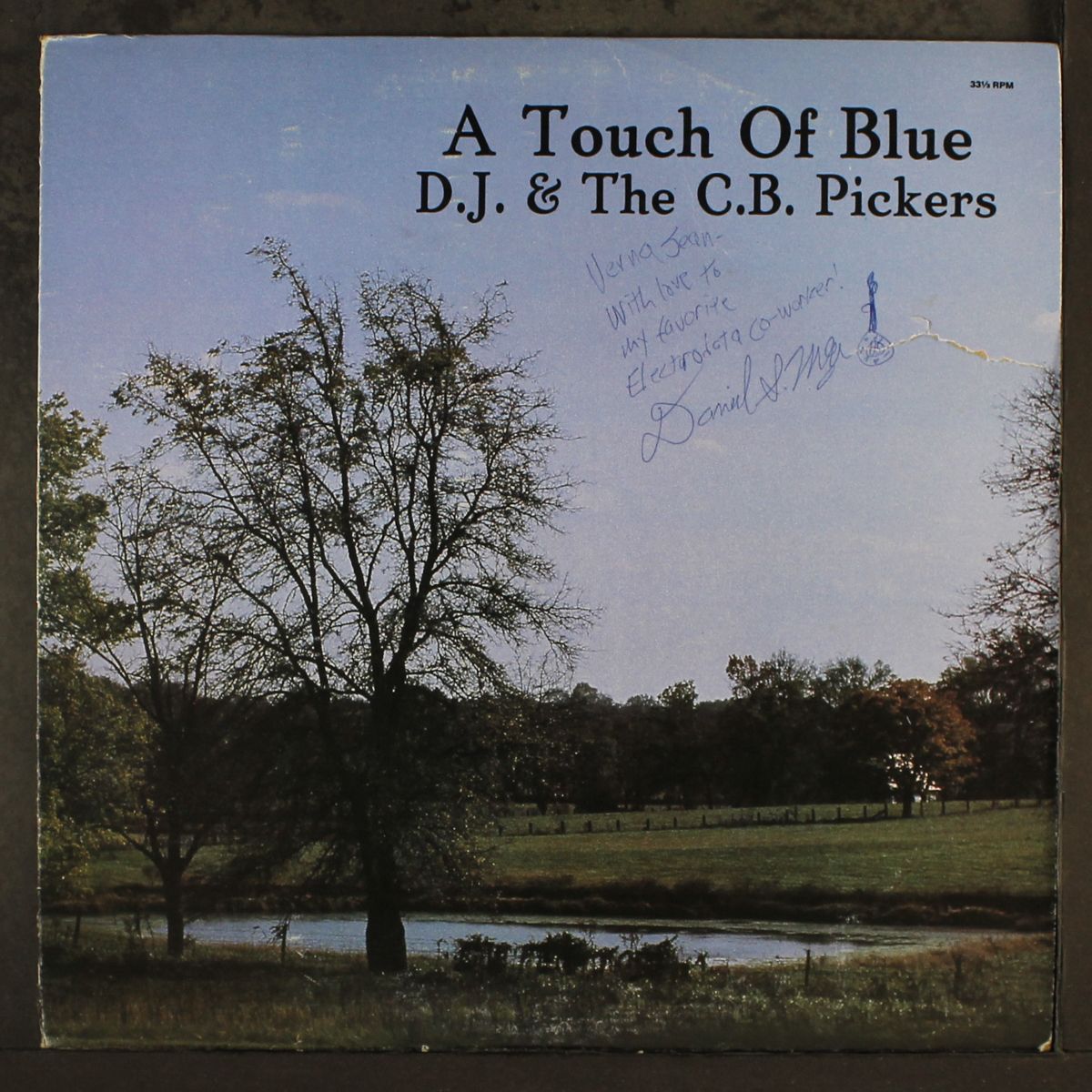 a touch of blue by D.J. & C.B. PICKERS