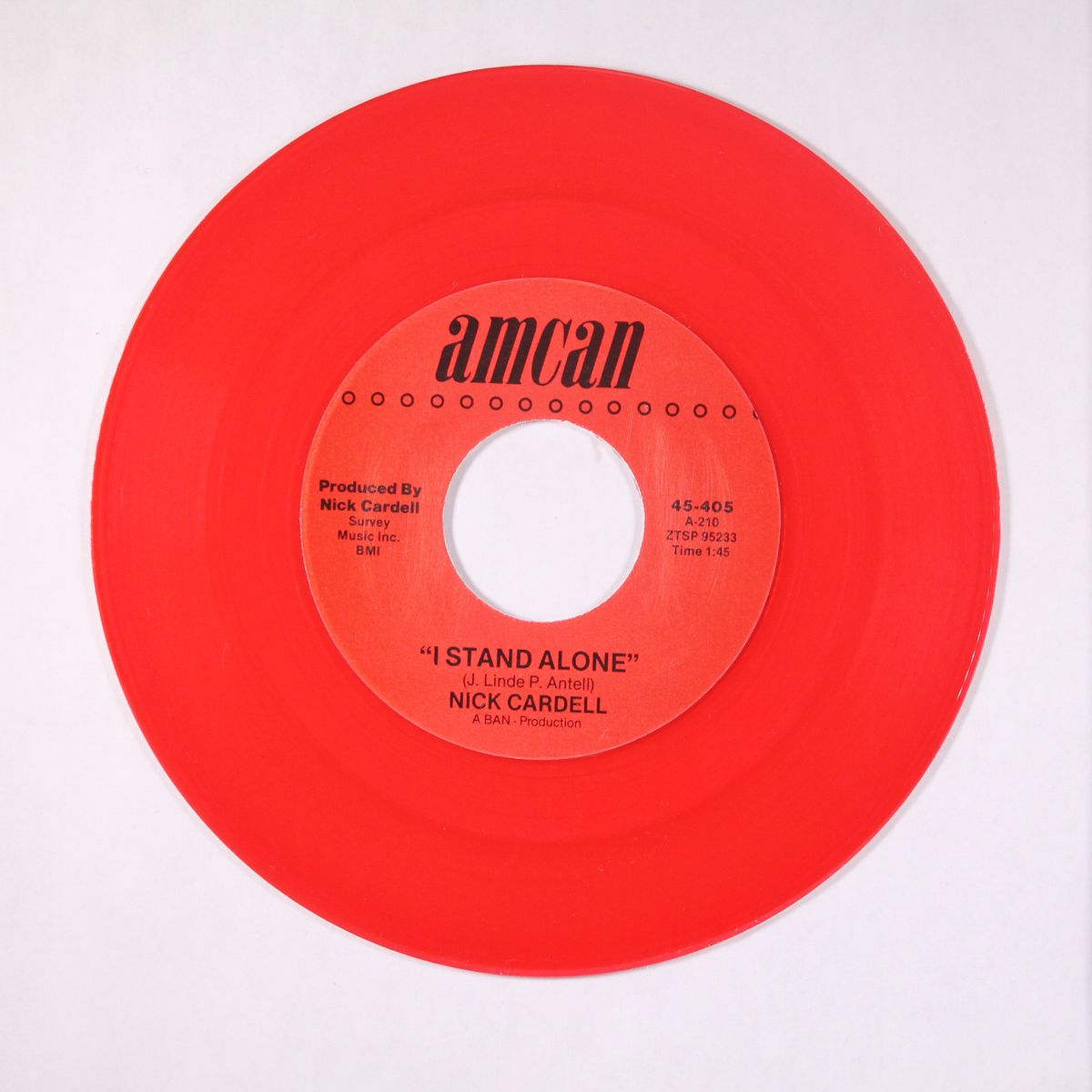 everybody jump / i stand alone by NICK CARDELL