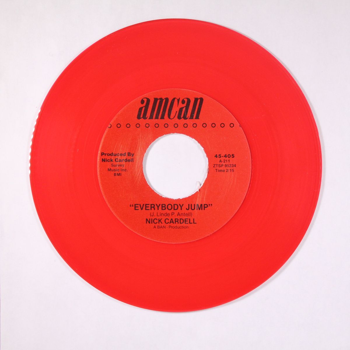 everybody jump / i stand alone by NICK CARDELL