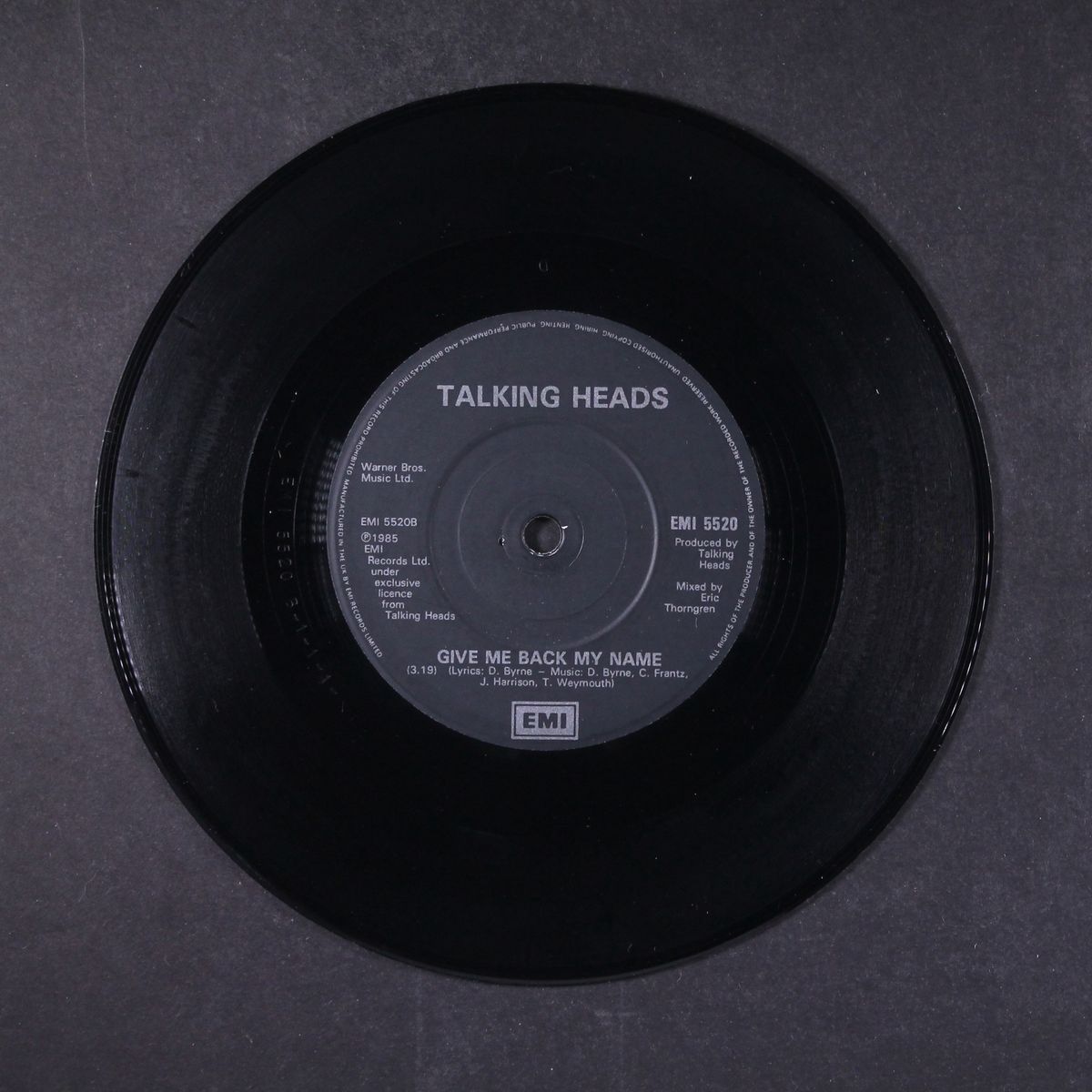 the lady don'tmind by TALKING HEADS
