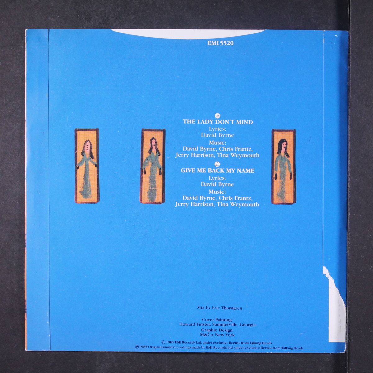 the lady don'tmind by TALKING HEADS