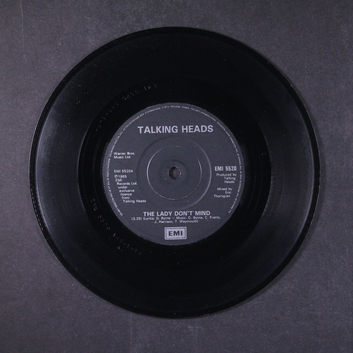 the lady don'tmind by TALKING HEADS