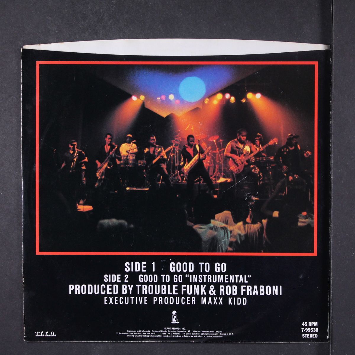 good to go by TROUBLE FUNK