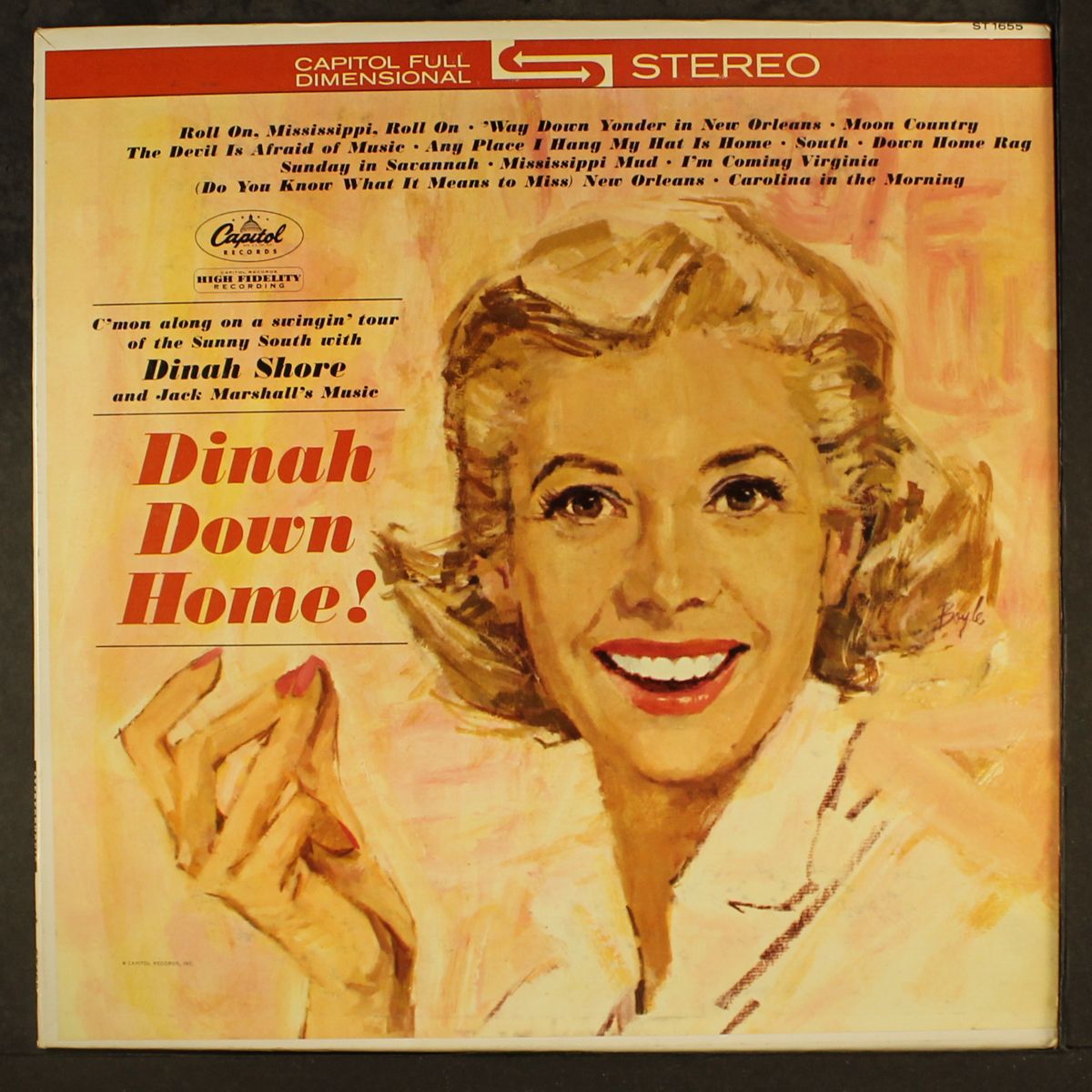 dinah down home by DINAH SHORE