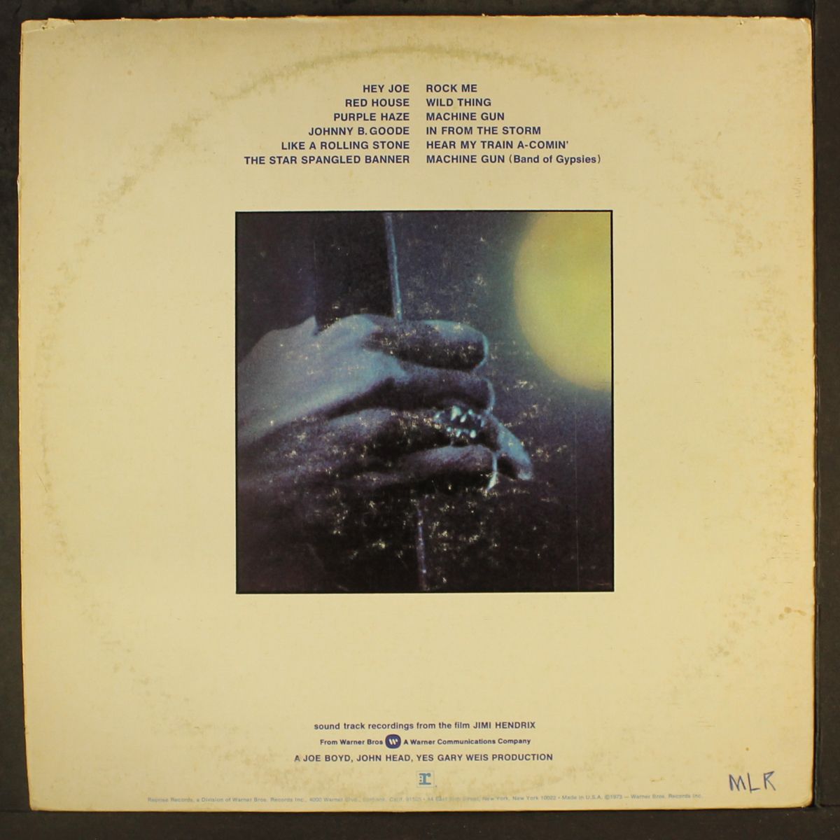 soundtrack recordings from the film 'jimi hendrix' by JIMI HENDRIX