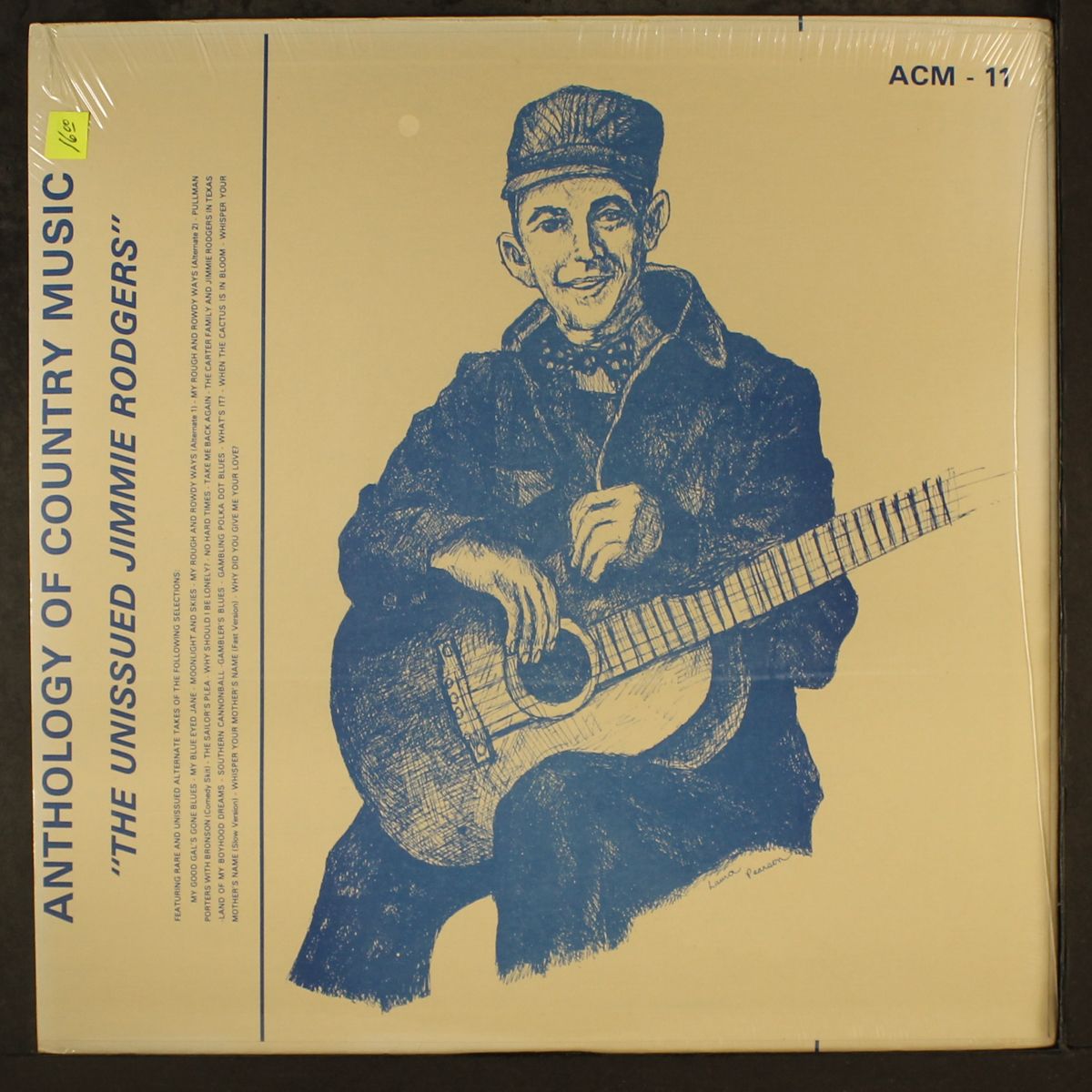 the unissued jimmy rodgers by JIMMIE RODGERS