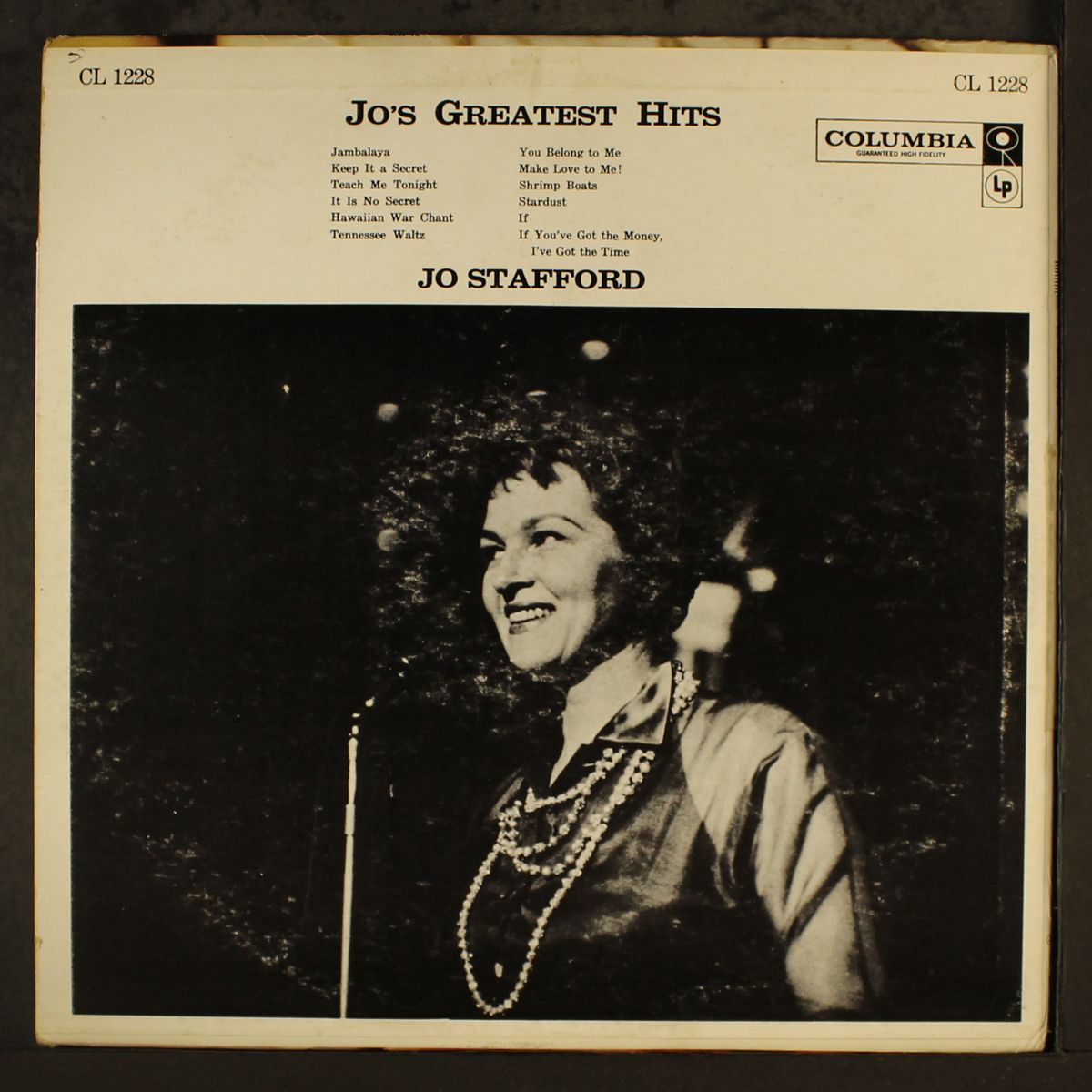jo's greatest hits by JO STAFFORD