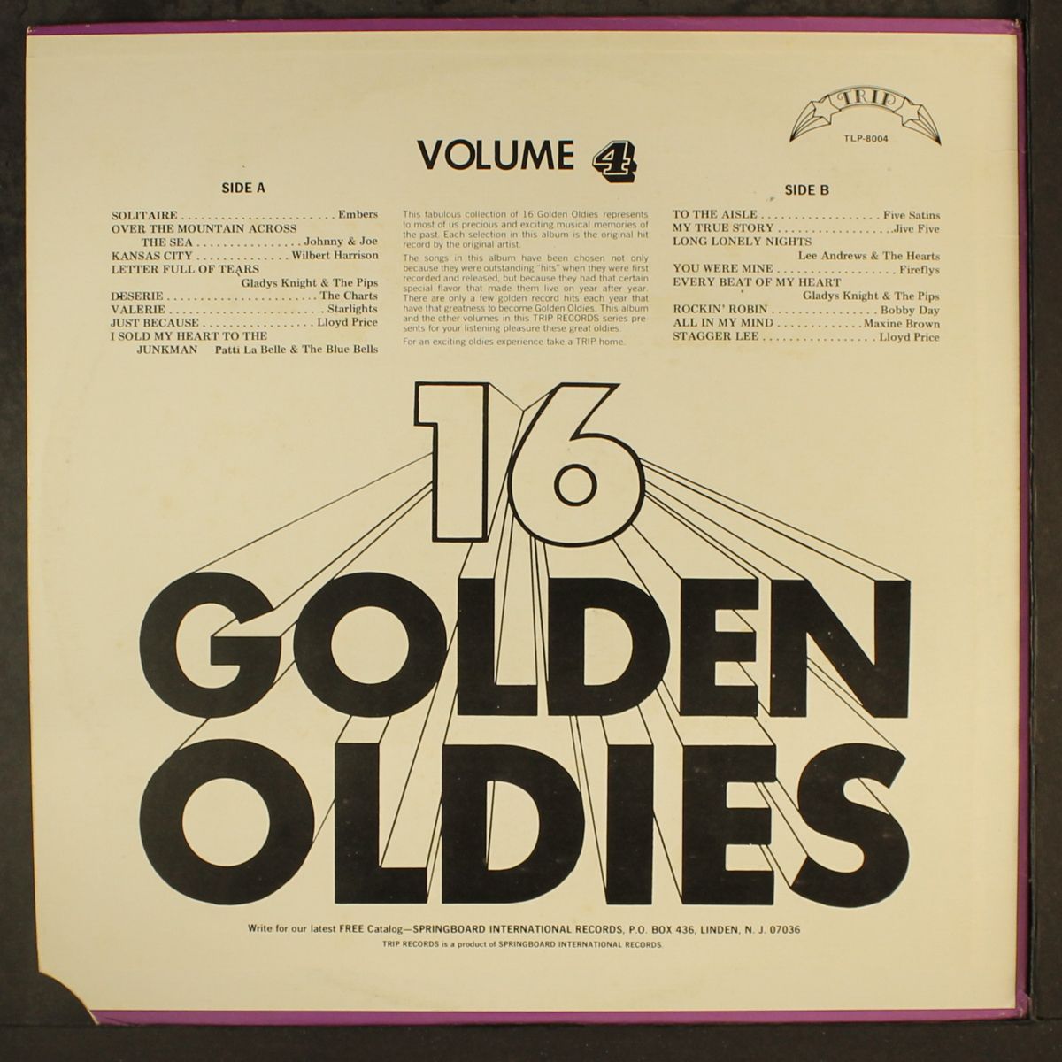 16 golden oldies, vol. 4 by VARIOUS