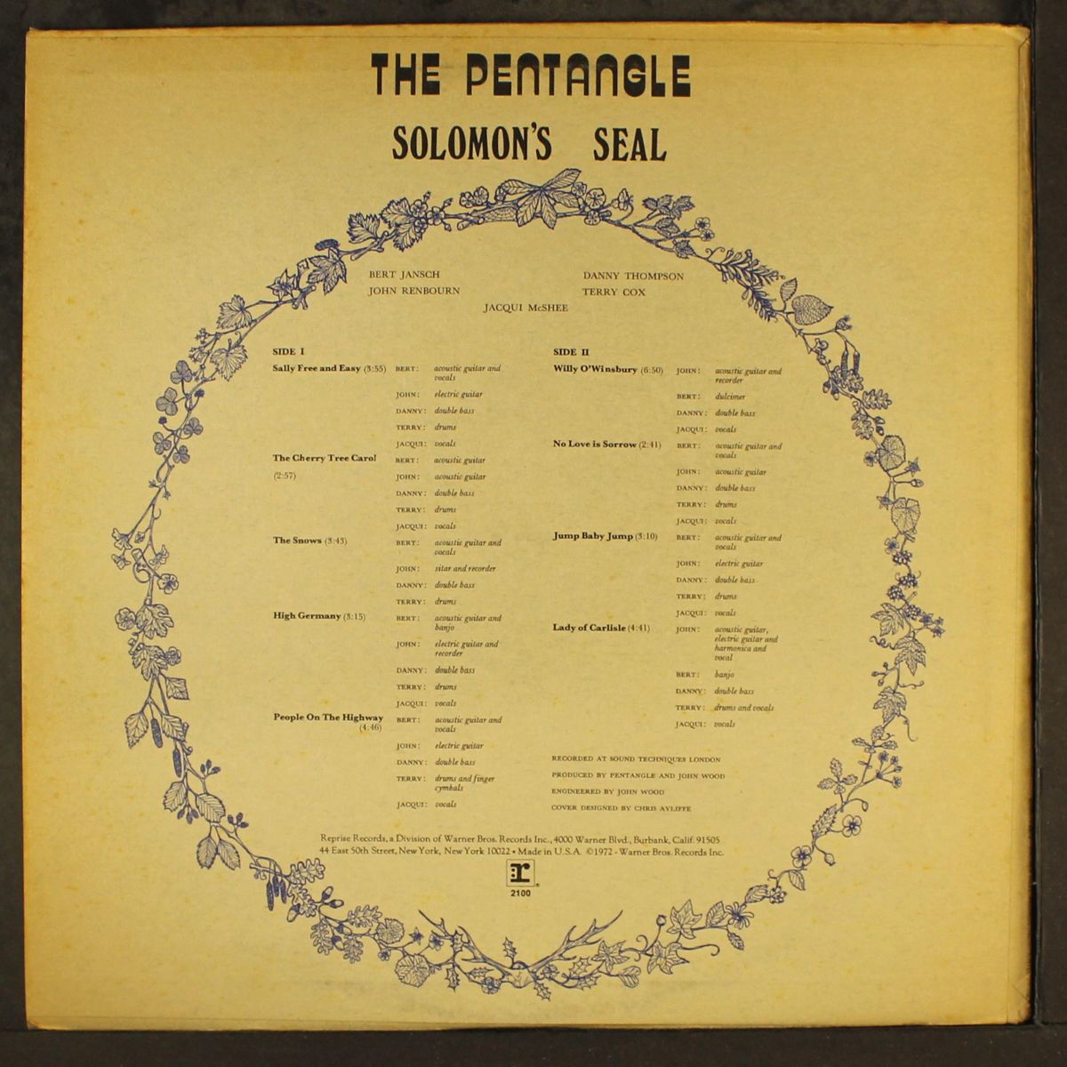 solomon's seal by PENTANGLE
