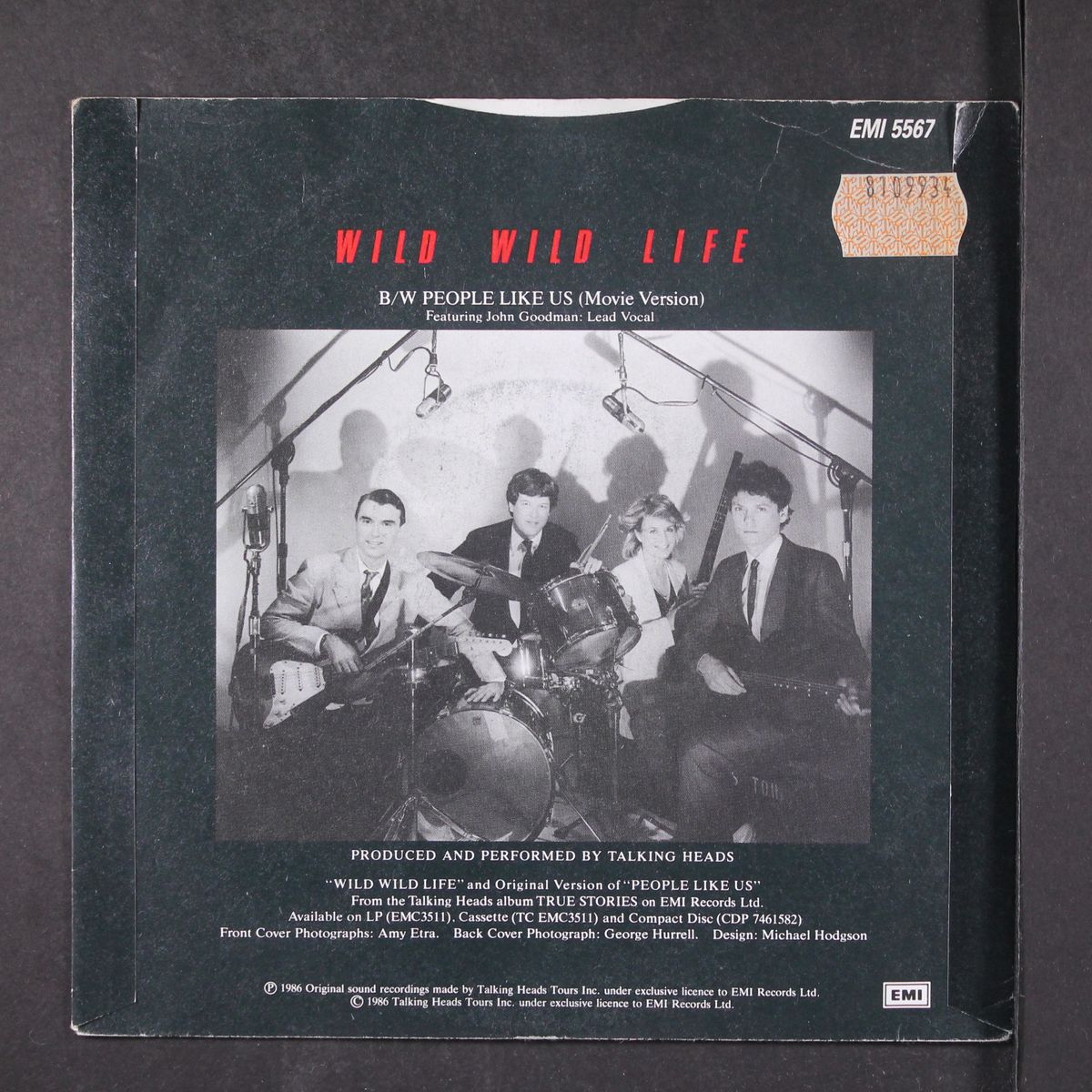 wild wild life by TAKLING HEADS