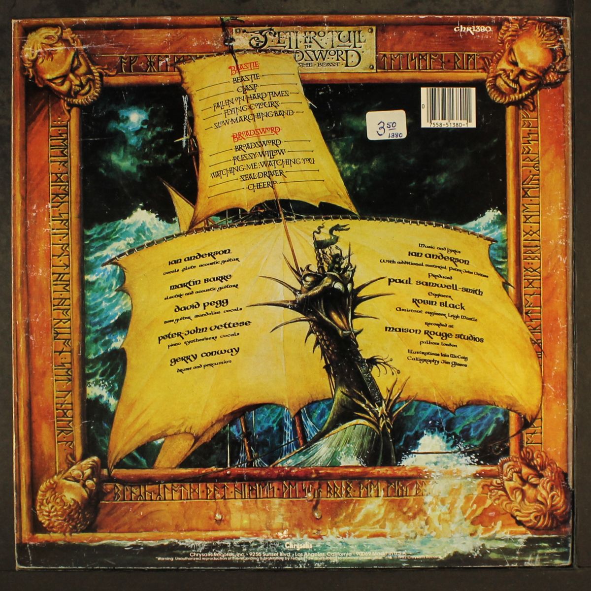 the broadsword and the beast by JETHRO TULL