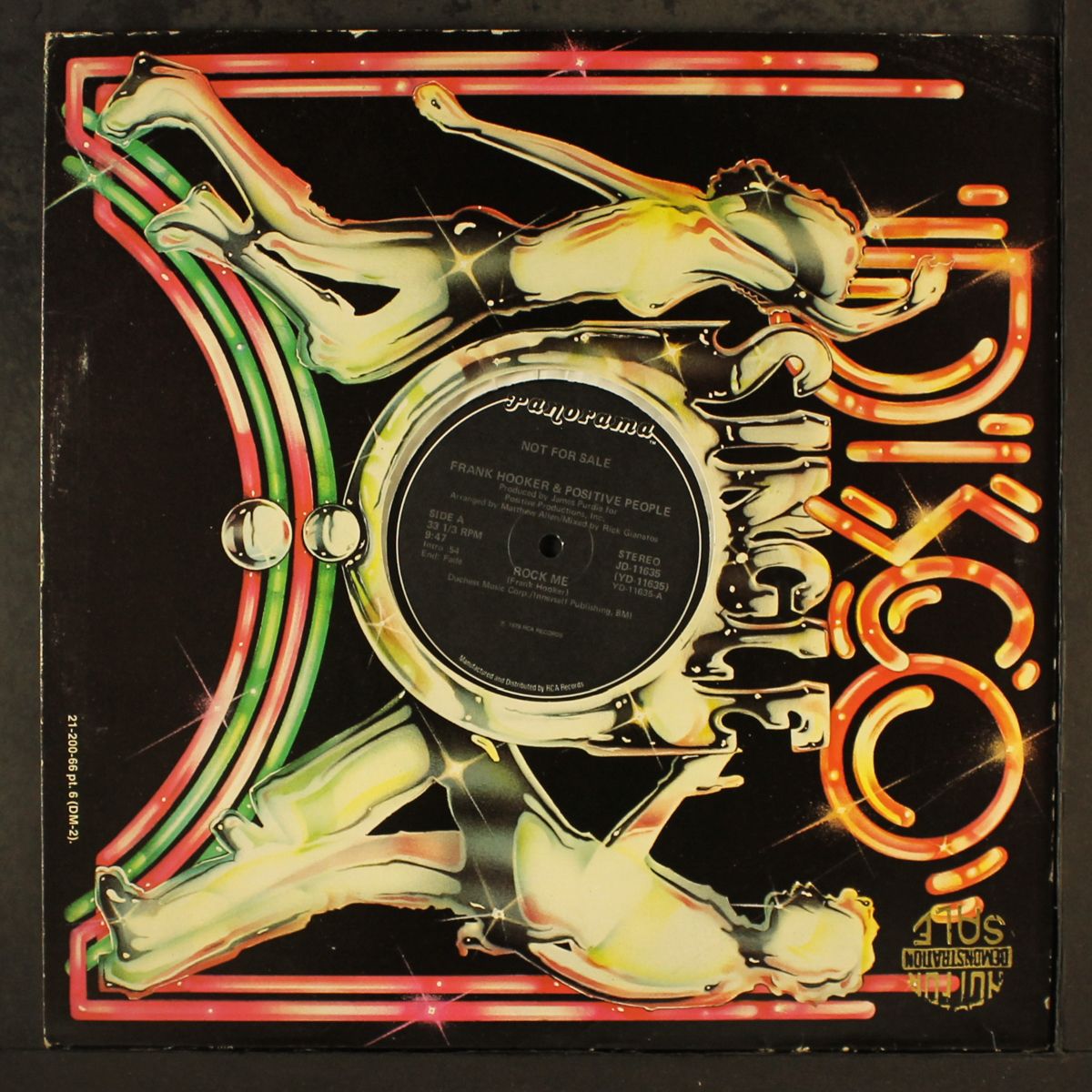 rock me / looking for my number one love by FRANK HOOKER & POSITIVE PEOPLE