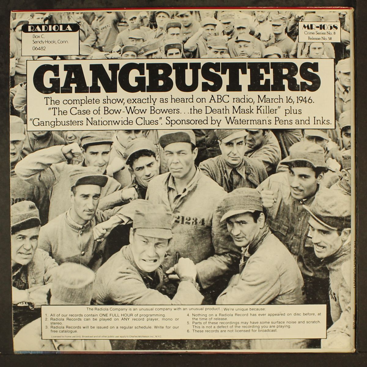 gangbusters by ORIGINAL RADIO BROADCAST