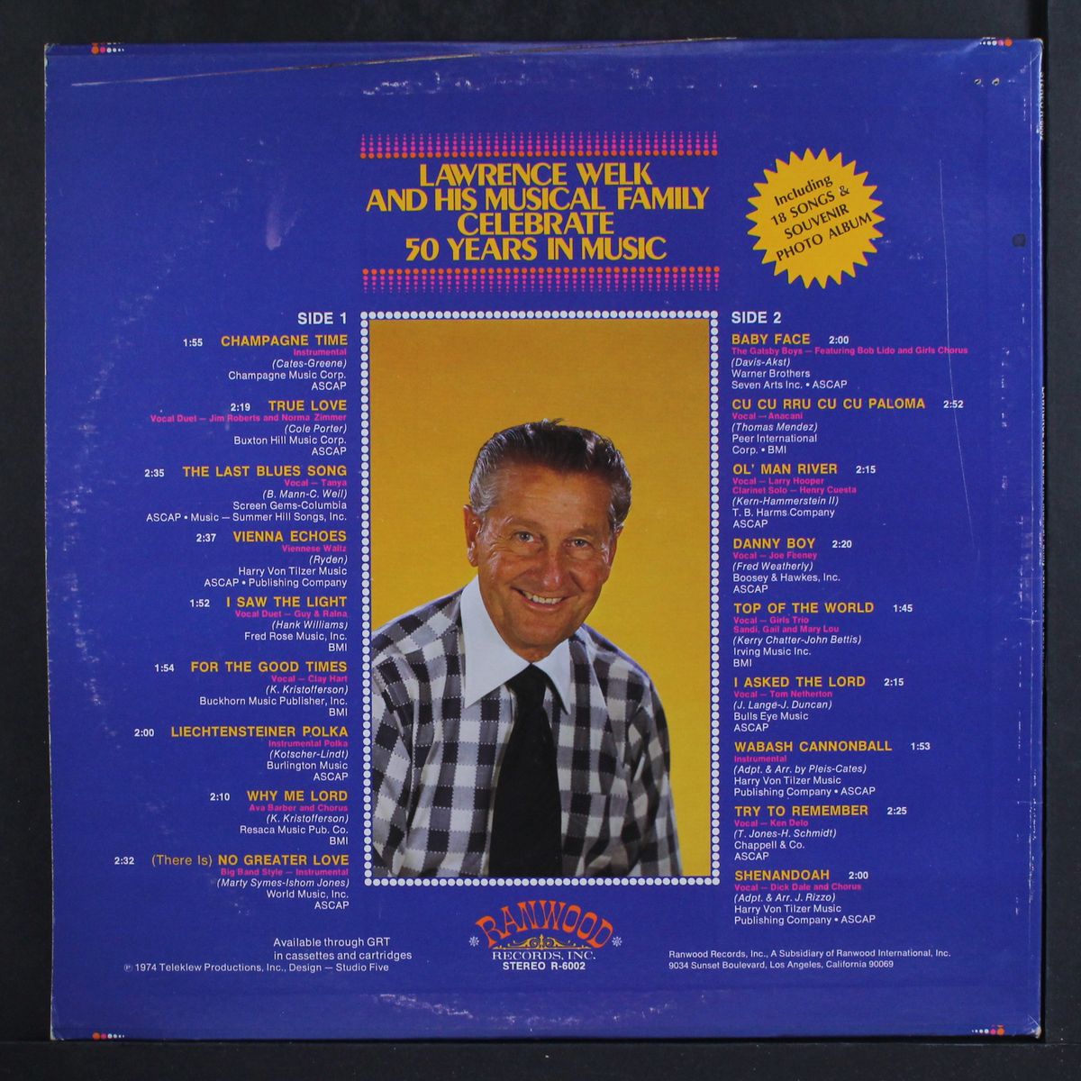 celebrate 50 years in music by LAWRENCE WELK