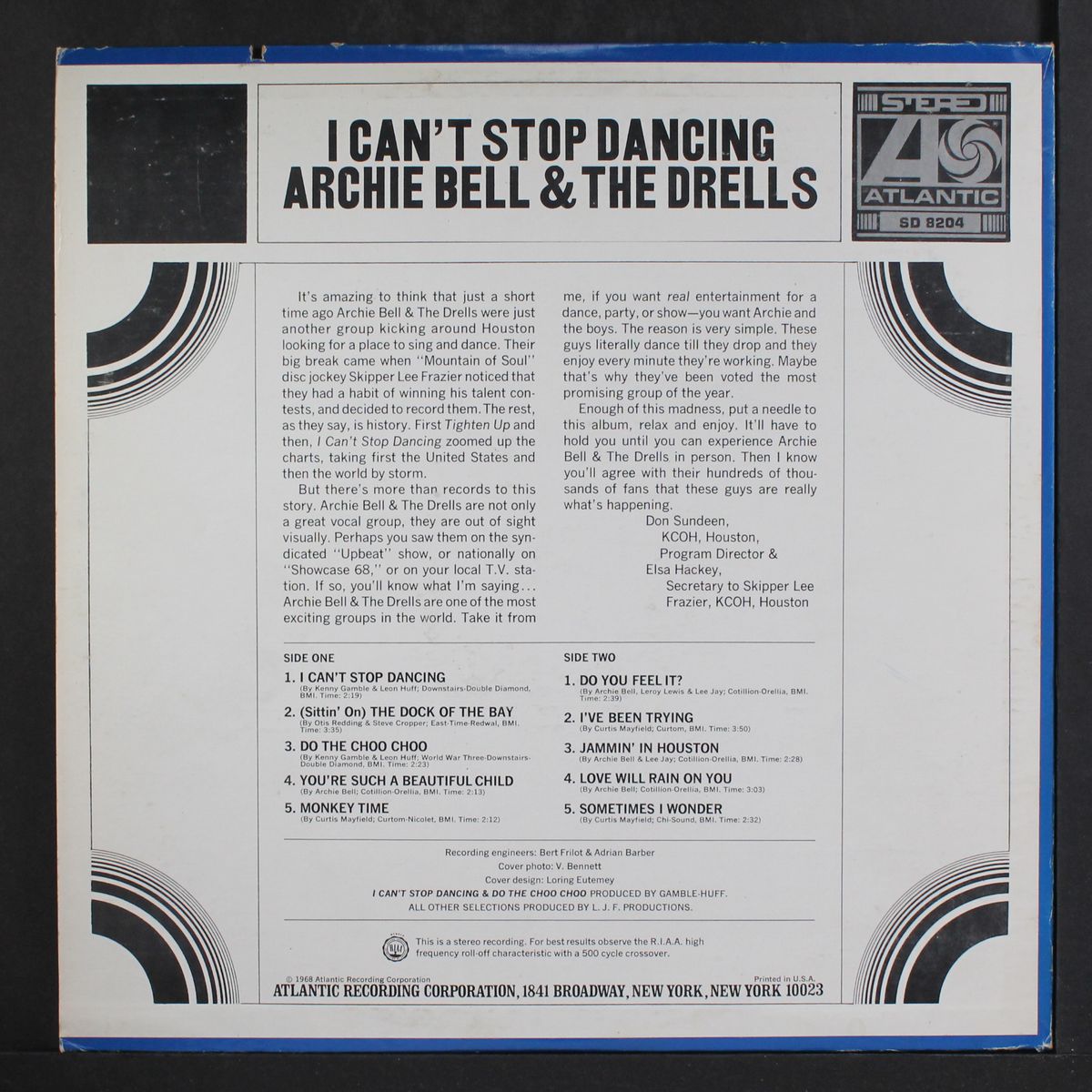 i can't stop dancing by ARCHIE BELL & DRELLS