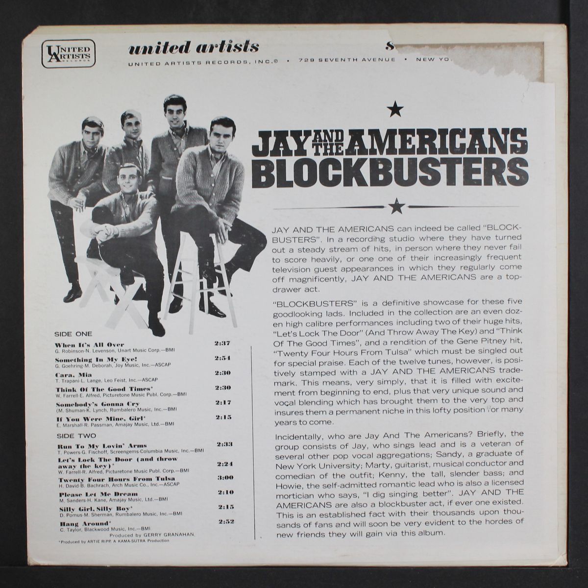 blockbusters by JAY & AMERICANS