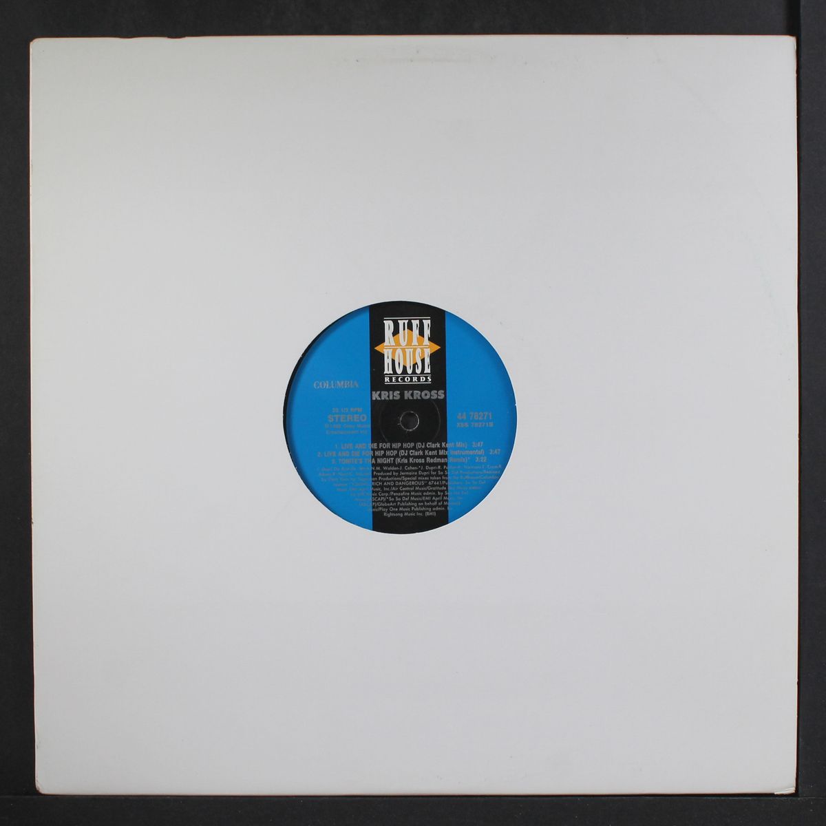 live and die hip hop by KRIS KROSS