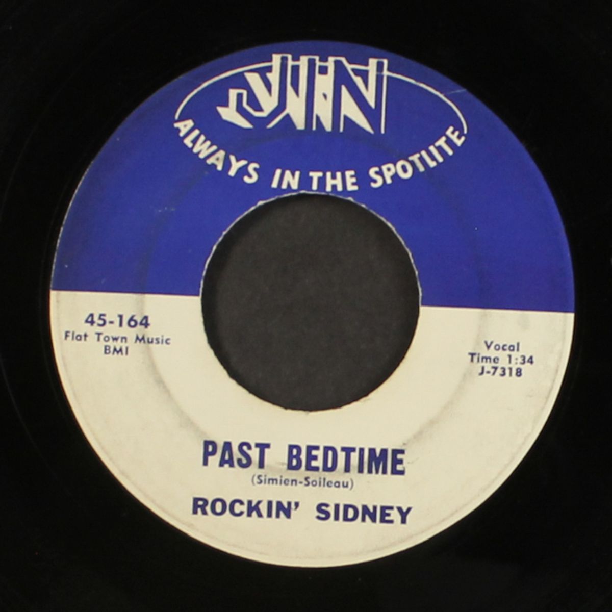 send me some lovin' / past bedtime by ROCKIN' SIDNEY