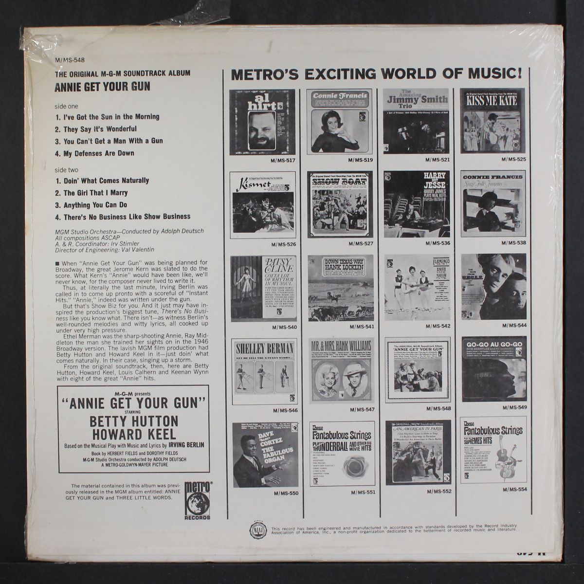 annie get your gun by SOUNDTRACK