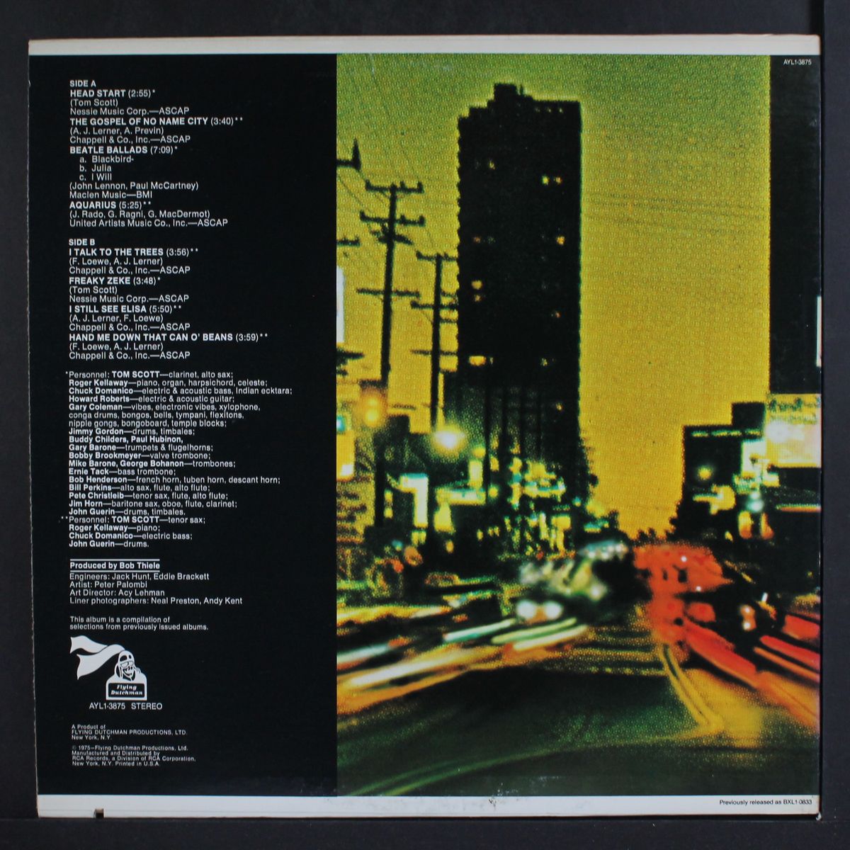 in l.a. by TOM SCOTT