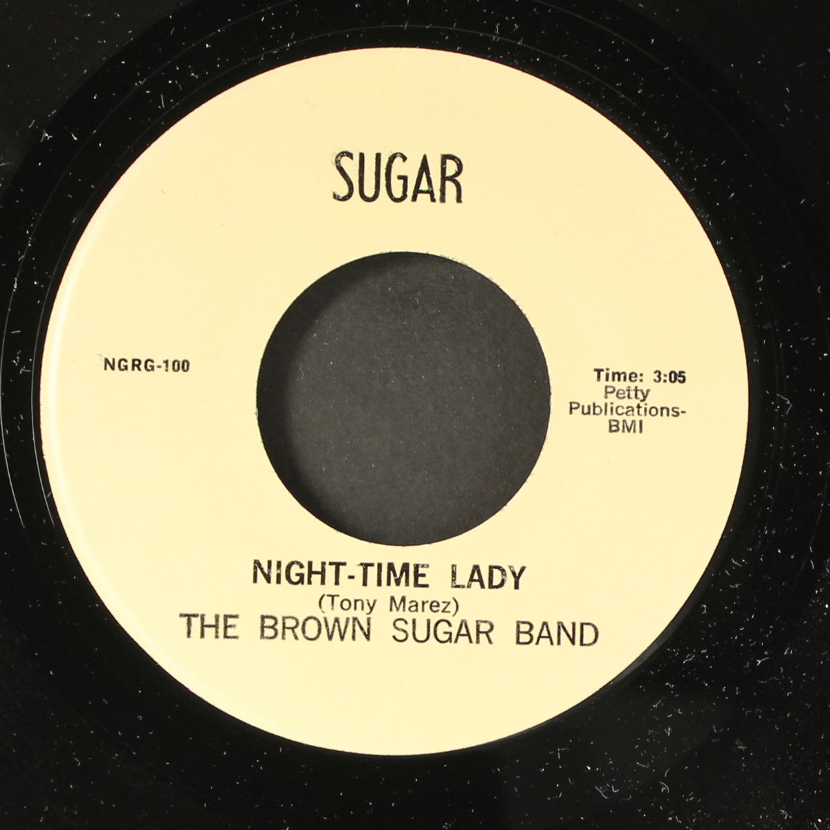 get on up and shake your stuff / night time lady by BROWN SUGAR BAND