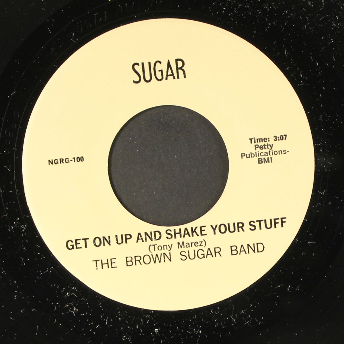 get on up and shake your stuff / night time lady by BROWN SUGAR BAND