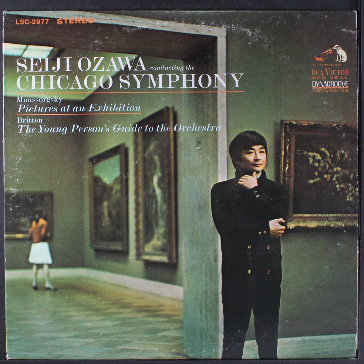 moussorgsky: pictures at an exhibition / britten: young person's guid by SEIJI OZAWA