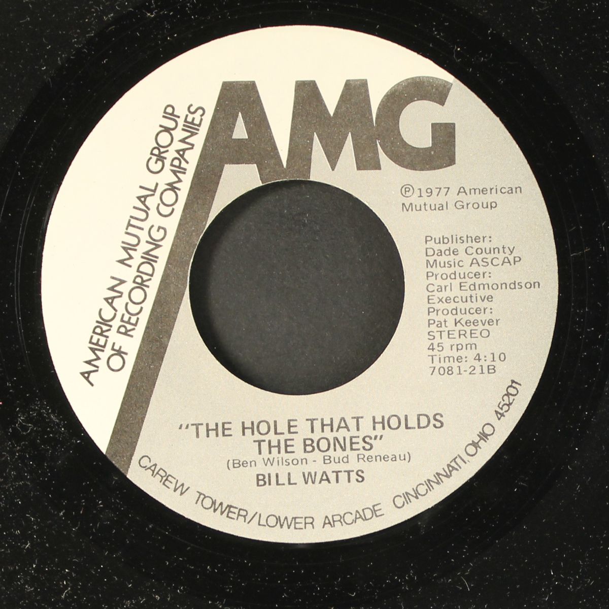 i got jesus / the hole that holds the bones by BILL WATTS
