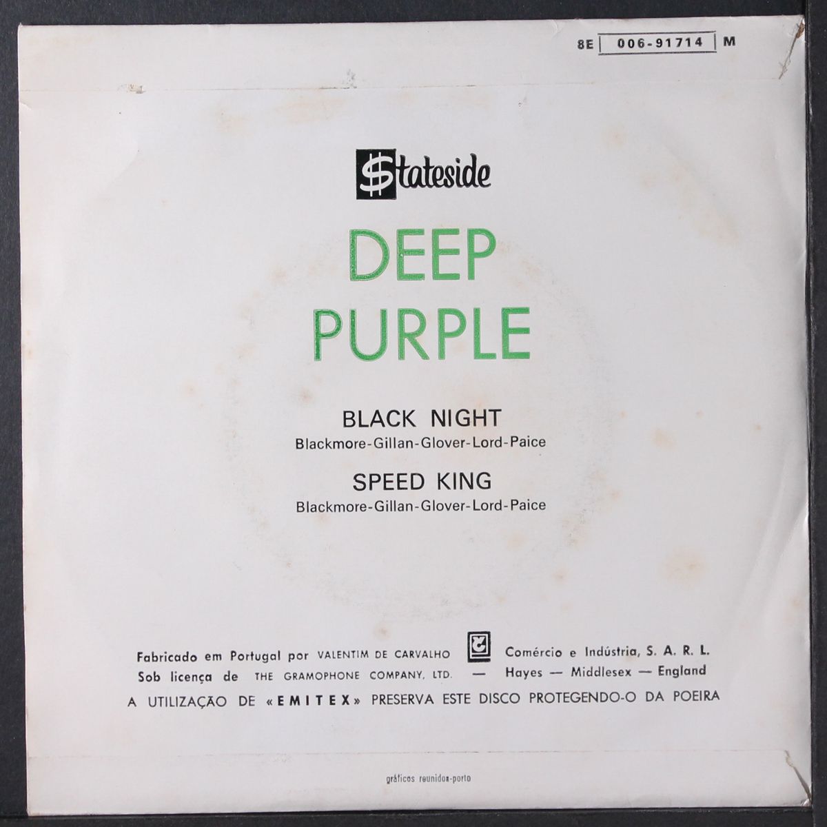 black night / speed king by DEEP PURPLE