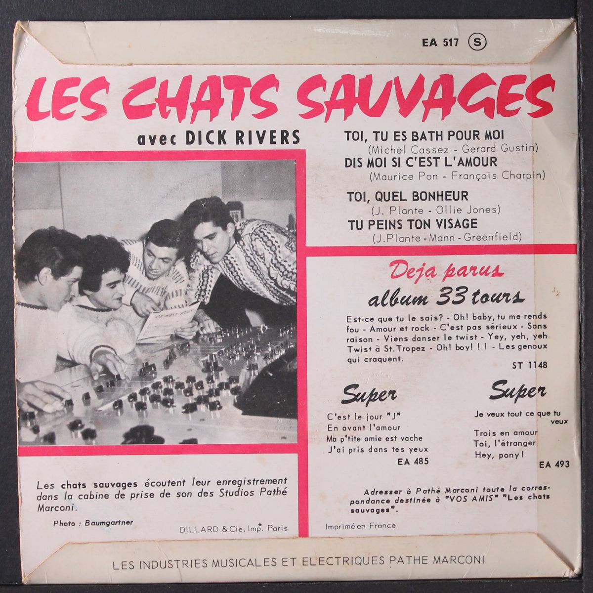 toi tu es bath pour moi + 3 by LES CHATS SAUVAGES