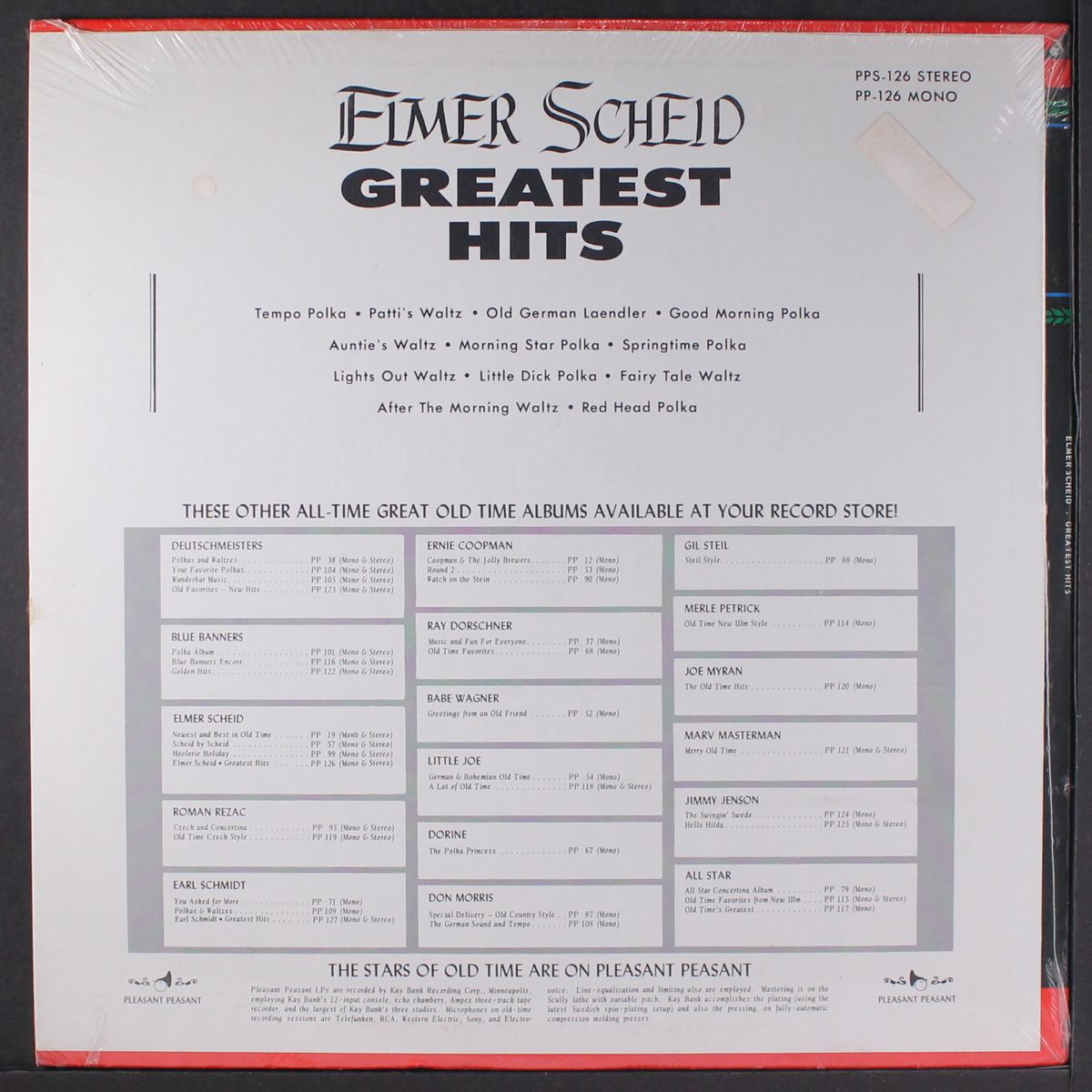 greatest hits by ELMER SCHEID