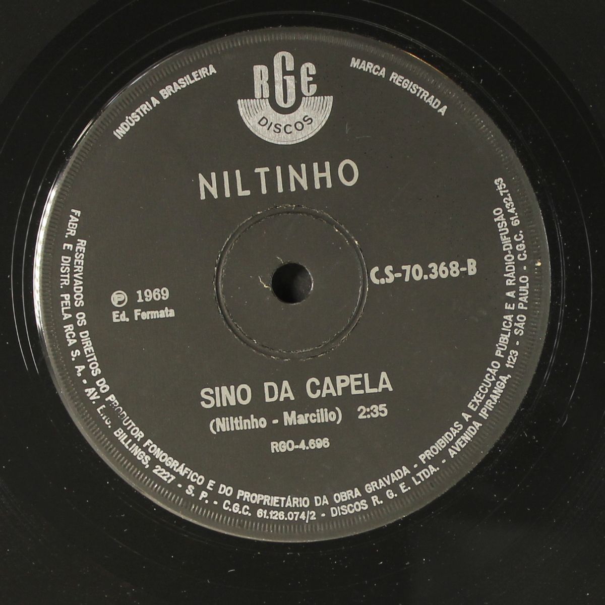 saudade de voce / sino da capela by NILTINHO