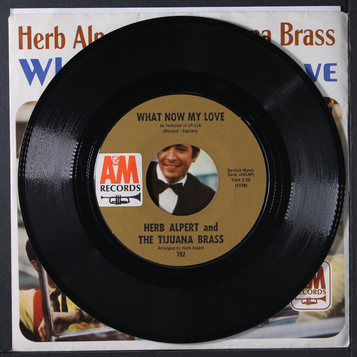 what now my love / spanish flea by HERB ALPERT'S TIJUANA BRASS