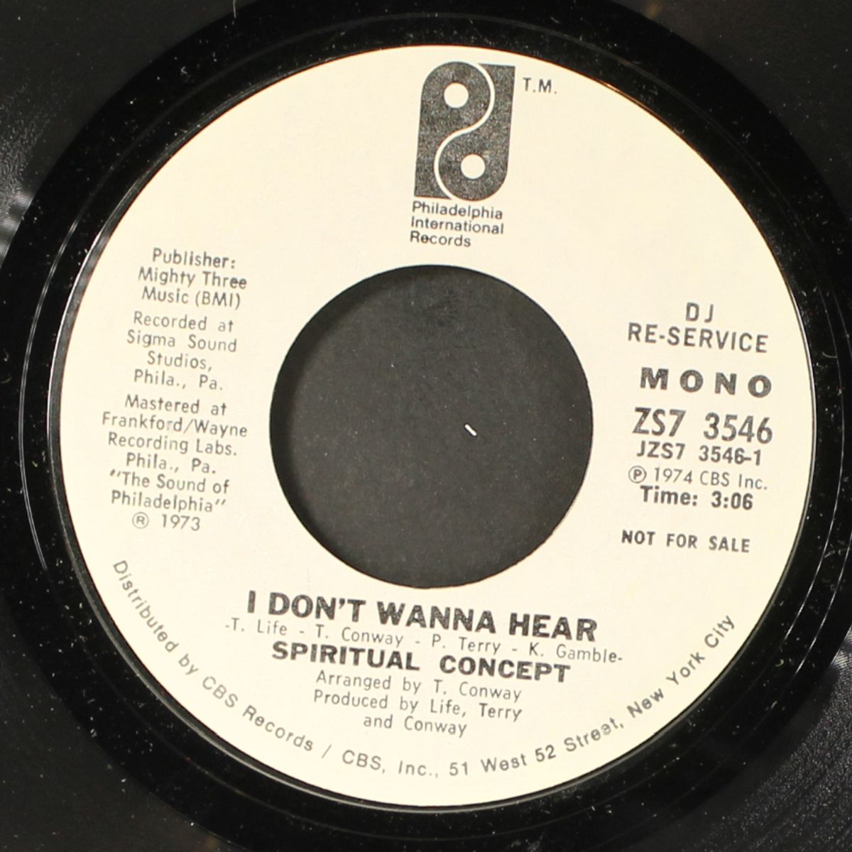 i don't wanna hear / mono by SPIRITUAL CONCEPT