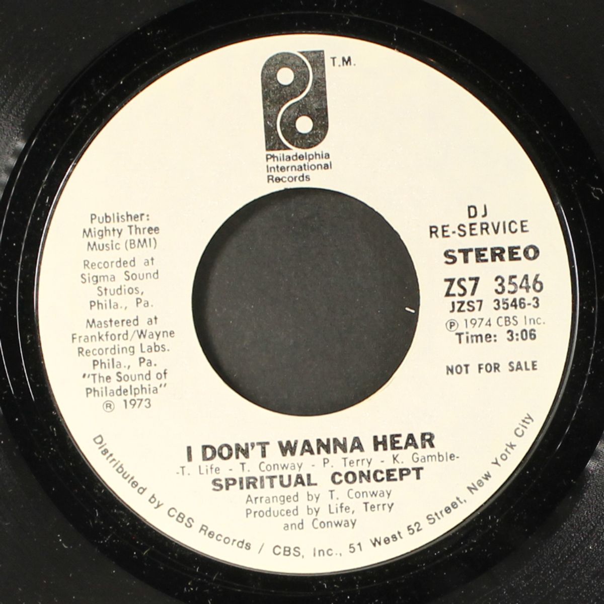 i don't wanna hear / mono by SPIRITUAL CONCEPT