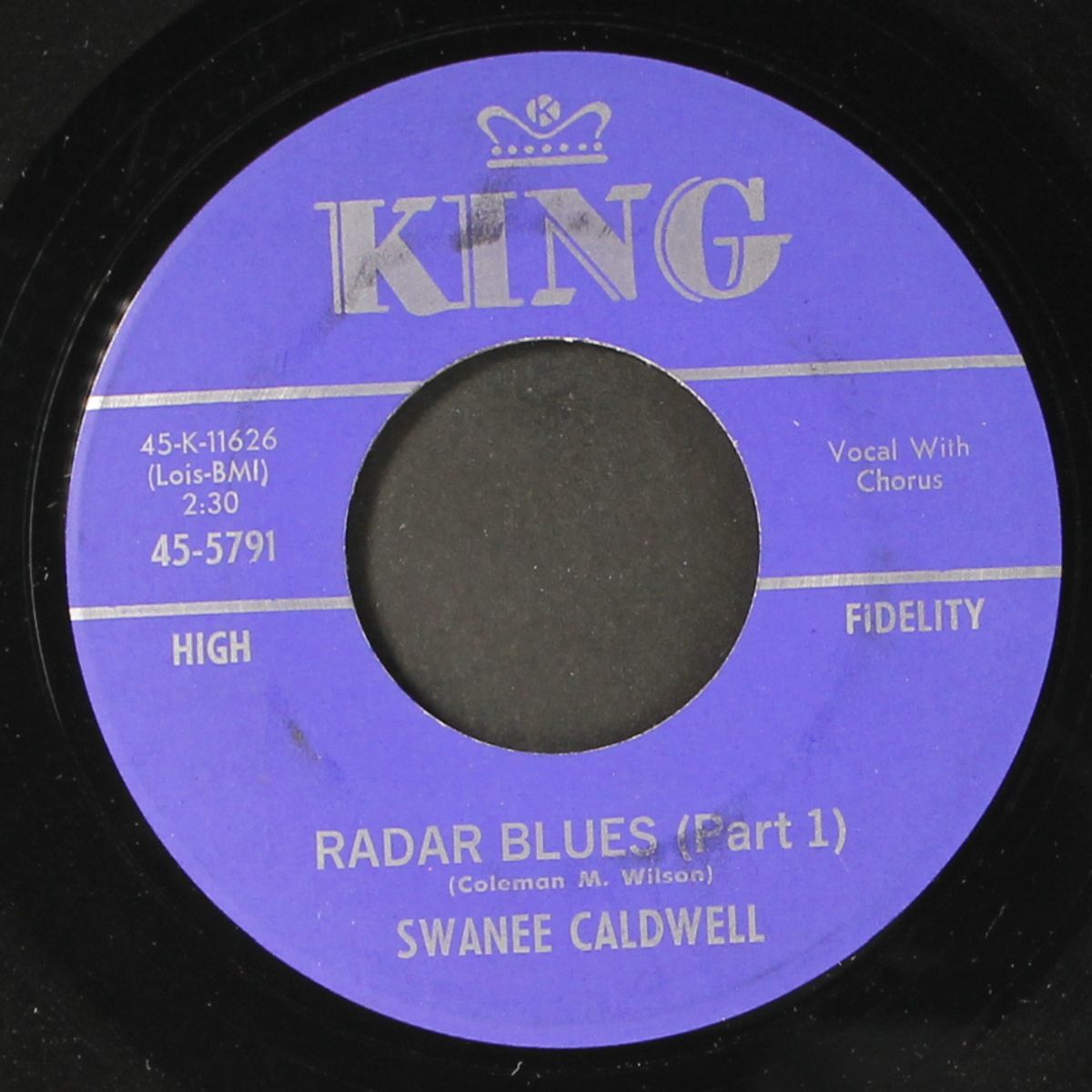 six days on the road / radar blues by SWANEE CALDWELL