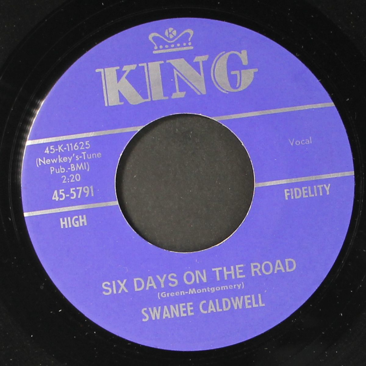 six days on the road / radar blues by SWANEE CALDWELL