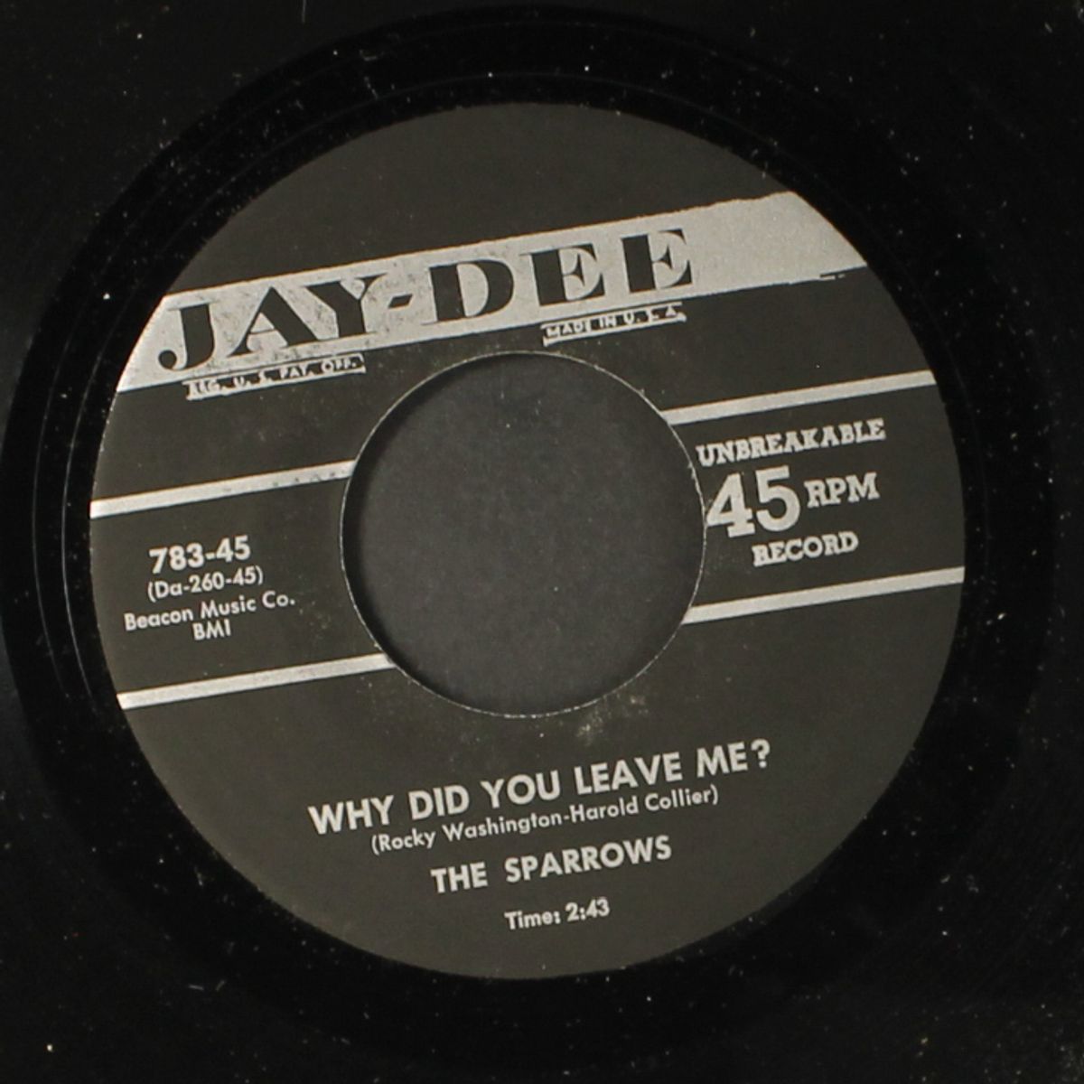tell me baby / why did you leave me? by SPARROWS