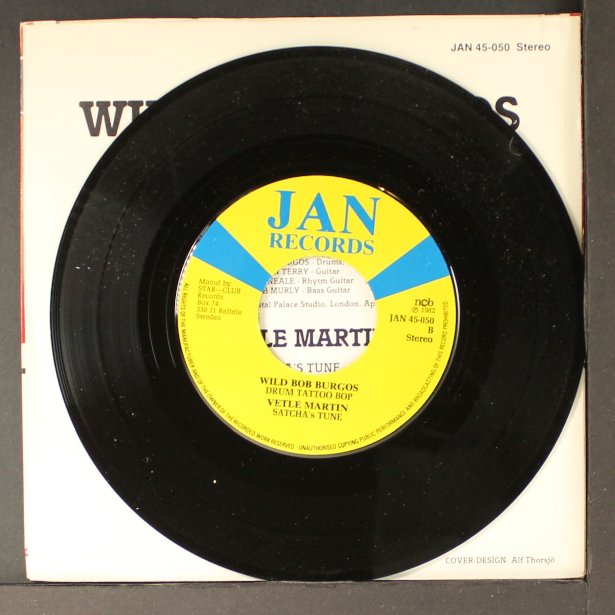 drum tattoo bop / satcha's tune by WILD BOB BURGOS / VETLE MARTIN
