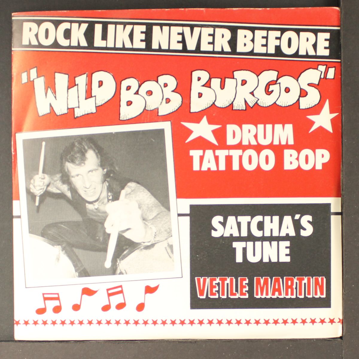 drum tattoo bop / satcha's tune by WILD BOB BURGOS / VETLE MARTIN