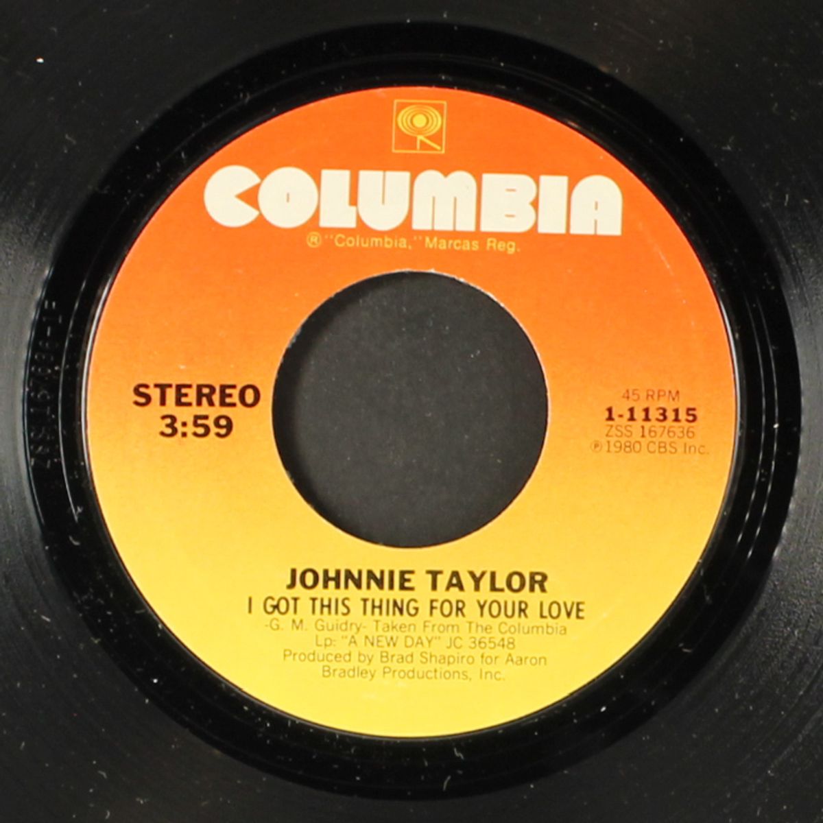 i got this thing for your love / signing off with love by JOHNNIE TAYLOR